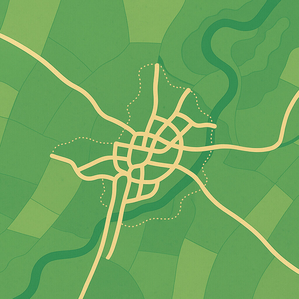 Portraits Media Website Design and Development Map of Evesham